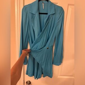 Free People wrap dress XS